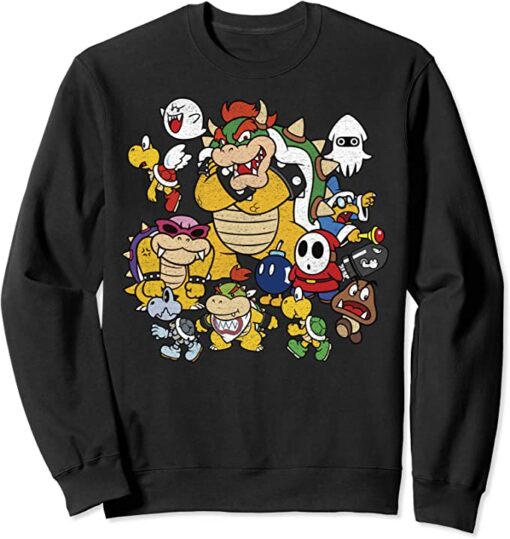 bowser sweatshirt