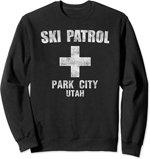 utah ski patrol sweatshirt