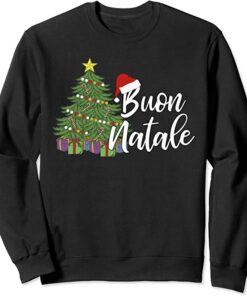 buon natale sweatshirt