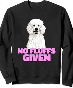 poodle sweatshirt