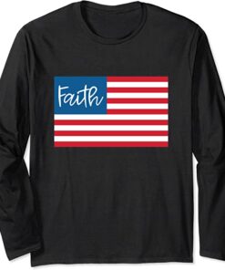 sweatshirt with american flag on sleeve