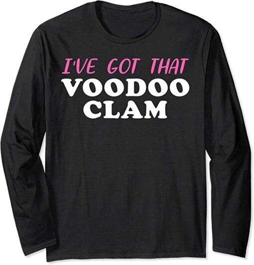 voodoo clam sweatshirt