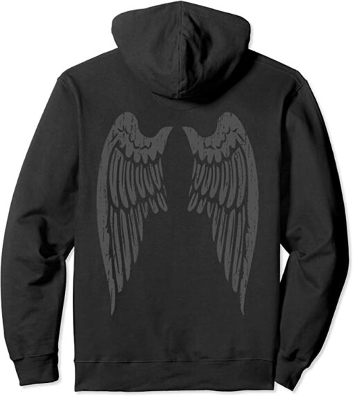 hoodie with angel wings