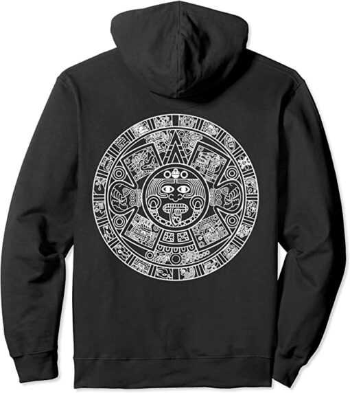 aztec calendar hoodie