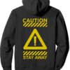 caution hoodie