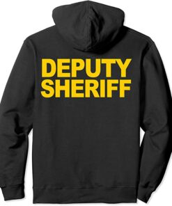 deputy sheriff hoodie
