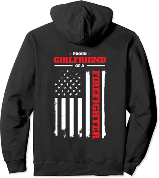 firefighter girlfriend hoodie