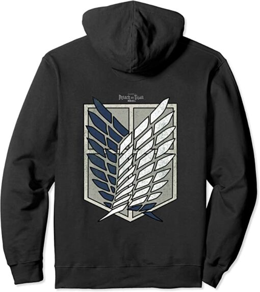 attack on titan scout hoodie