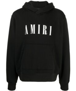 black amiri hoodie