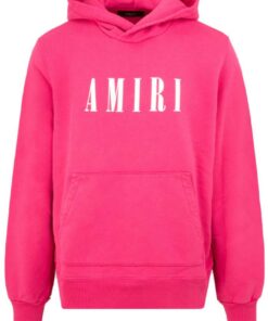 pink amiri hoodie