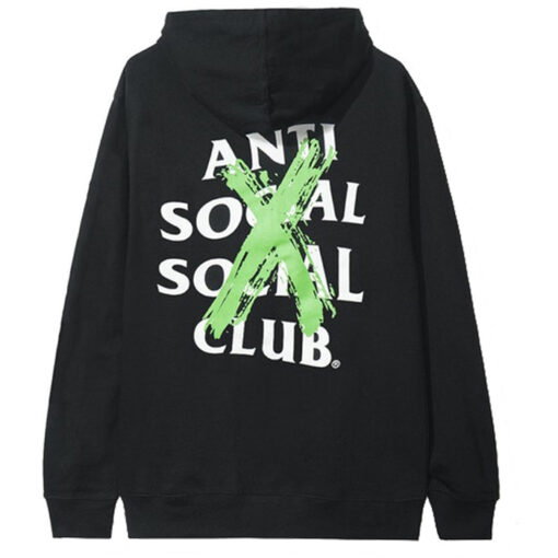 anti social social club green hoodie