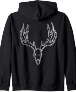 deer gray hoodie