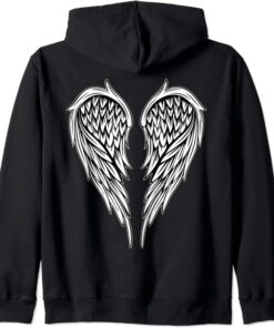 hoodie with wings