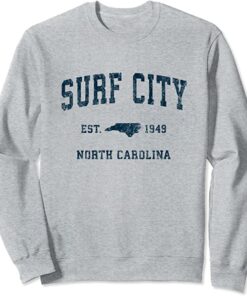 surf city north carolina sweatshirt