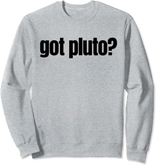 pluto sweatshirt