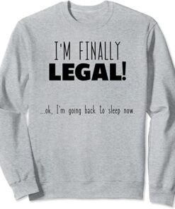 legal sweatshirt