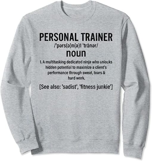 exercise sweatshirt