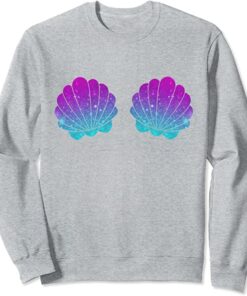 mermaid shell sweatshirt