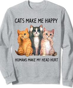 cat sweatshirts for humans