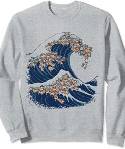 wave sweatshirt