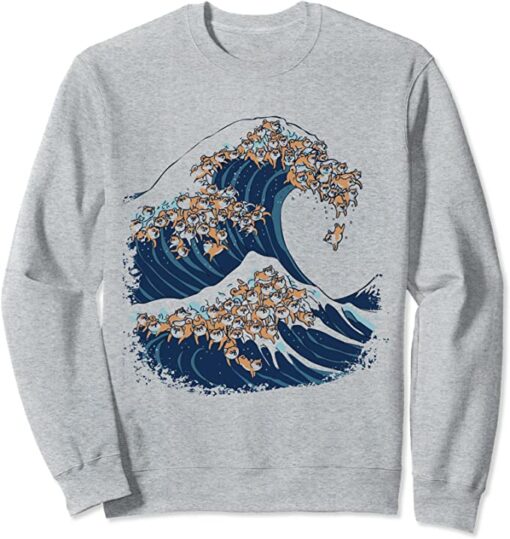 wave sweatshirt