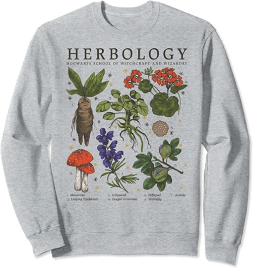 harry potter herbology sweatshirt