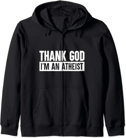 atheist hoodie