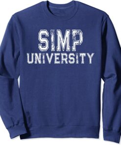 simp university sweatshirt