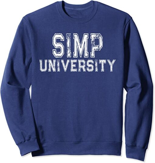 simp university sweatshirt