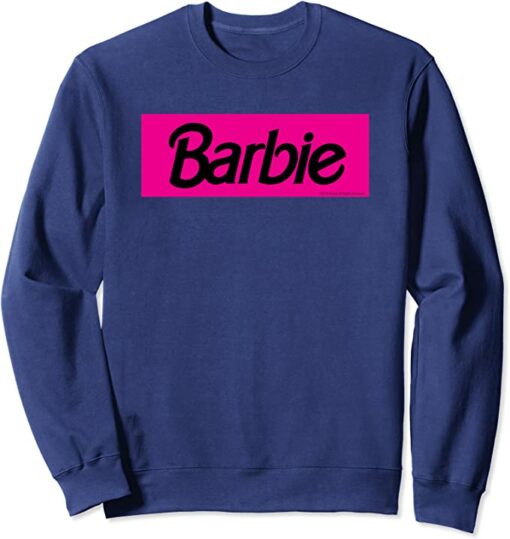 barbie logo sweatshirt