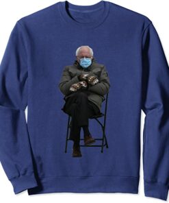 bernie sanders mittens sweatshirt