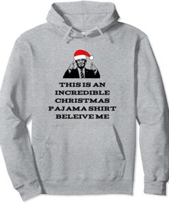 hoodie christmas pajamas