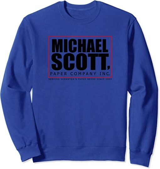 michael scott paper company sweatshirt