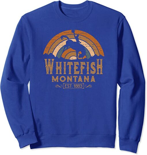 whitefish montana sweatshirt