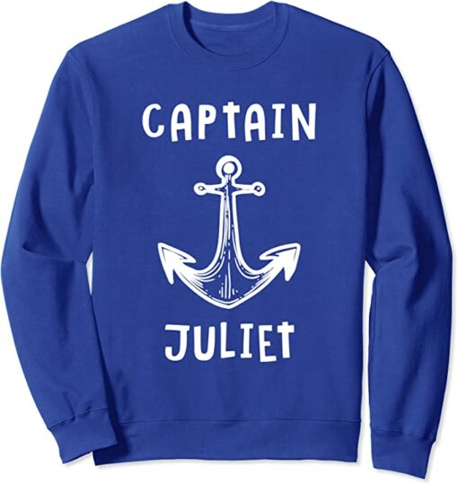 captain sweatshirt