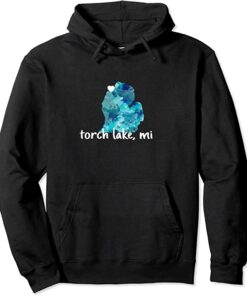 torch lake hoodie