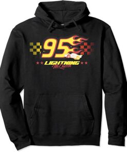 lightning mcqueen zip up hoodie