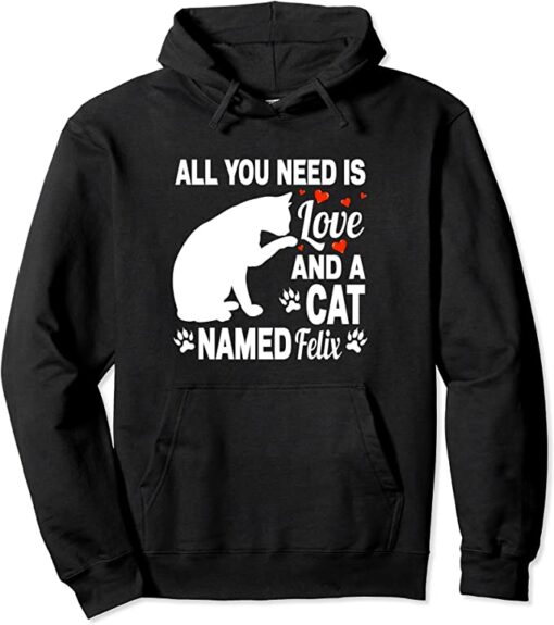 personalized cat hoodie