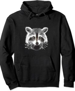 raccoon hoodie