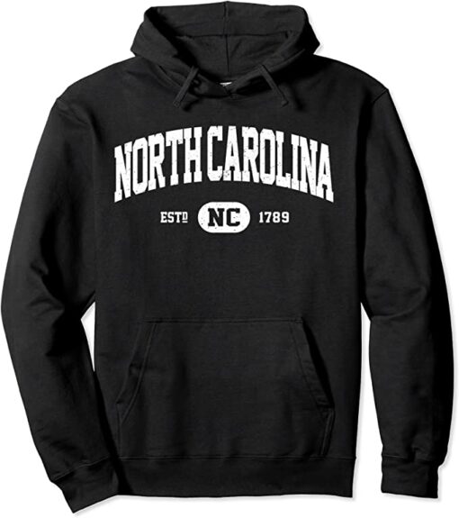 black north carolina hoodie