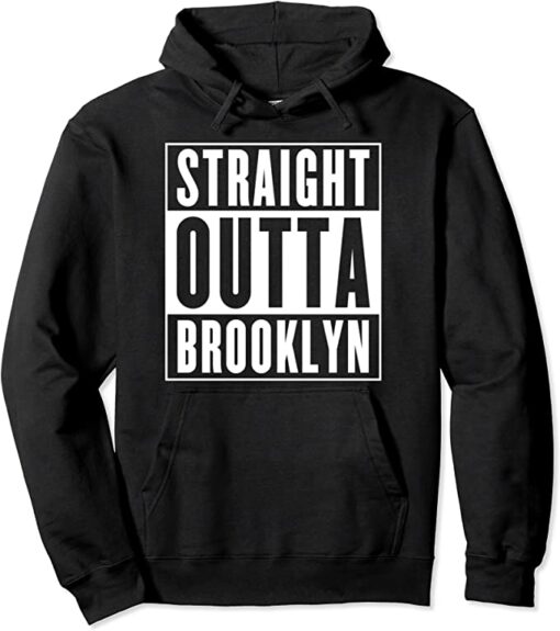 straight outta brooklyn hoodie