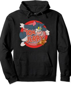 tom and jerry red hoodie