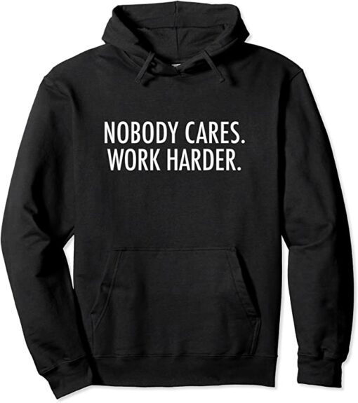 no one cares hoodie