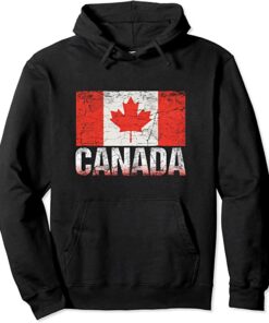 canada flag hoodie