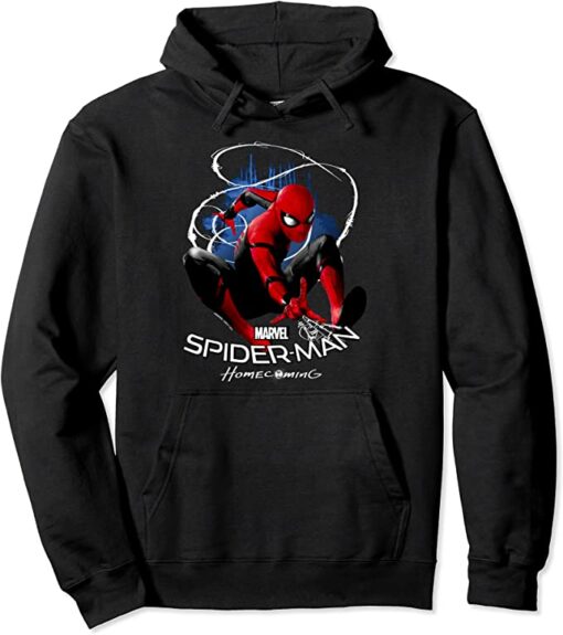 homecoming spiderman hoodie
