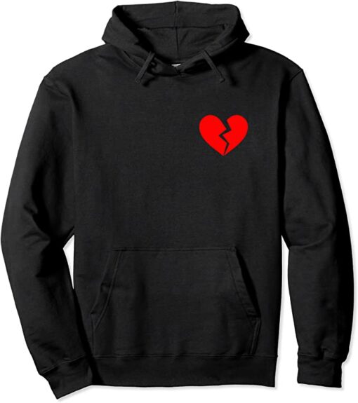 broken heart hoodies
