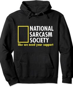 sarcasm hoodie