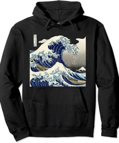 great wave hoodie