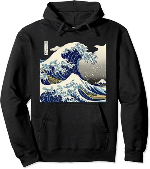 great wave hoodie