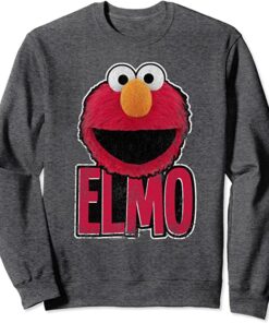 elmo sweatshirt for adults